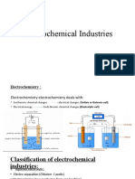 Electrochemical Industries Classification and Principles