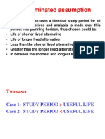 Co-Terminated Assumption Analysis