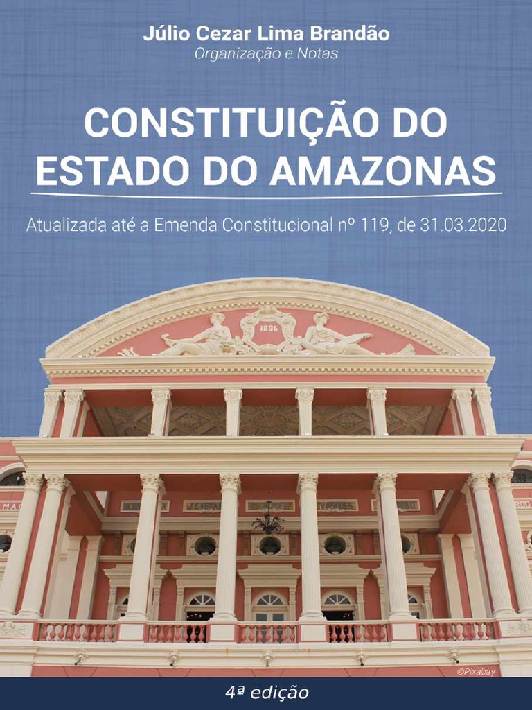 Constituicao Do Estado Do Amazonas 4a