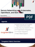 Keep Your Sanity and Your Hair More Secure Networking With Kubernetes OpenStack and Bare Metal Greg Elkinbard Juniper Networks