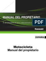 Manual Kawasaki z400