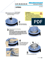 Changing The Spring: HOSE REEL SER. 883, 887, 888, 889, 890, 893