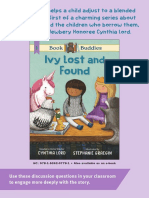 Book Buddies: Ivy Lost and Found Teacher Tip Card