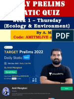 Week 1 - Thursday (Ecology)