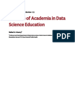 Academia y Ciencia de Datos