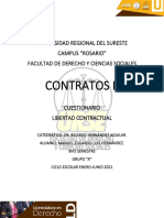 Cuestionario - Libertad Contractual.