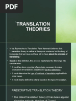 Translation Theories