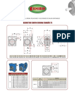 Ficha Tecnica Caja Reductora NMRV NRV Tamano 75