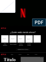 Presentacion Con Tematica de NETFLIX