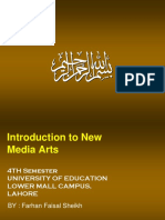 Introduction to New Media Arts