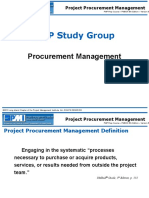 Procurement Managemnet - PMP