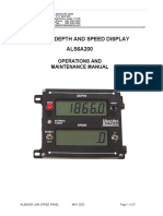 Backup Depth and Speed Display ALS6A200: Operations and Maintenance Manual