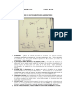 Informe - Instrumentos de Laboratorio (Quimica Analitica)