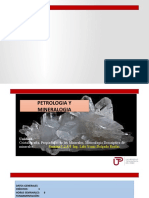Semana 1,2,3,4 Unidad 1 Cristalografía, Propiedades de Los Minerales, Mineralogía Descriptiva de Minerales