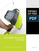 Technifor Portable Dot Peen Leaflet xm700