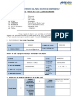 Informe Mensual de La Dora de FISICA