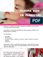 PLASMA EN PLAQUETAS... PRP Dra Katherine Gallardo