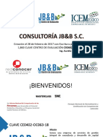 JB&B CENTRO DE EVALUACIÓN MASTER CLASS