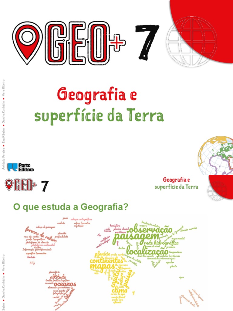 Geo7 Superfície Da Terra | PDF | Geografia | Continente