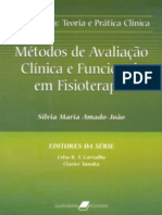 Resumo Metodos de Avaliacao Clinica e Funcional em Fisioterapia Amado Joao