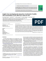 Insights From Investigating The Interaction of Oseltamivir (Tamiflu)