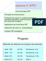 Fluorescence X XRF 2008 20091 Application