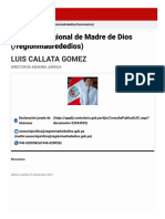 LUIS CALLATA GOMEZ - DIRECTOR DE ASESORÍA JURÍDICA - Gobierno Del Perú