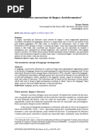 Conceito de Lingua Para Saussure