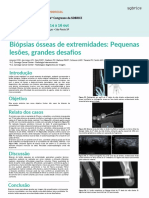 Biópsias ósseas de extremidades pequenas: desafios técnicos