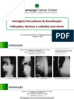 Drenagens Percutâneas: Técnicas, Cuidados e Escleroterapia