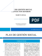 Plan de Gestion Social 2021