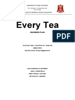 Every Tea: Business Plan