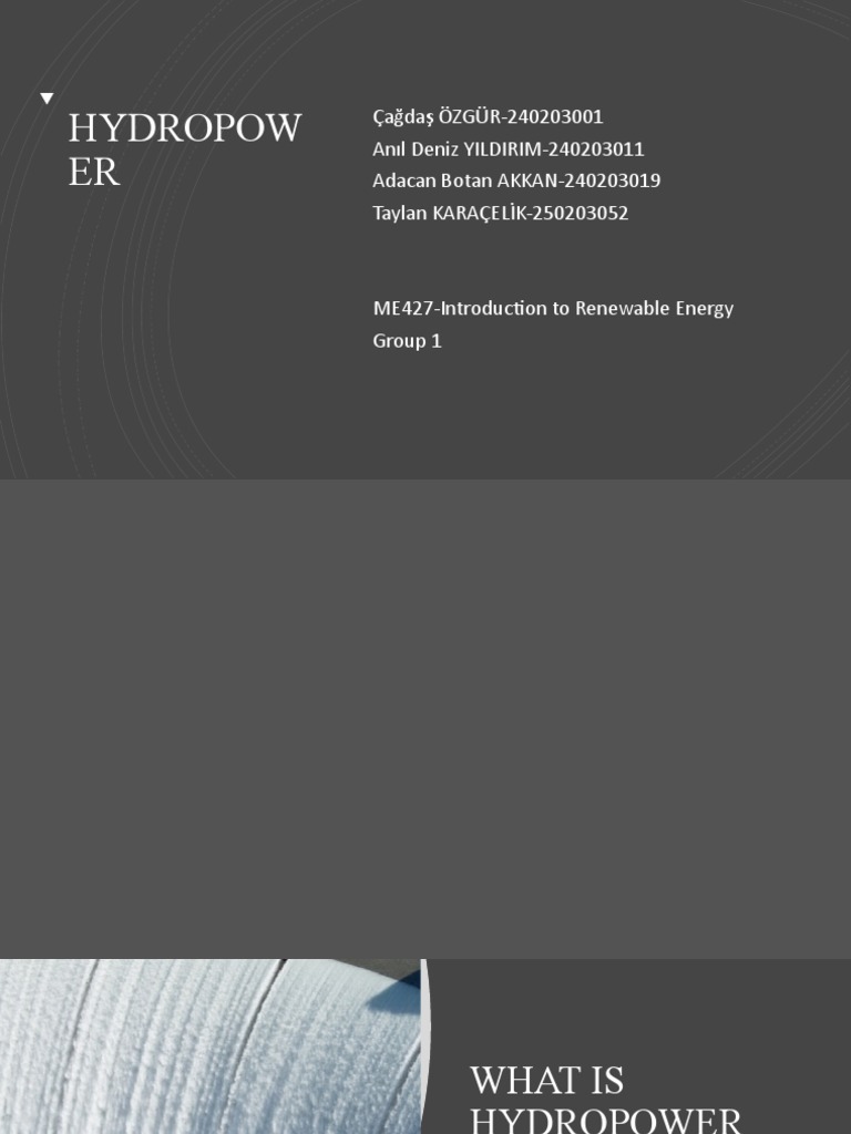 Hydropower Insights for Engineers | PDF | Hydroelectricity | Hydropower