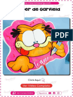 Topper Del Enamorado Garfield Creaciones Argy
