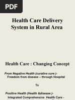 Health Care Delivery System in Rural Area