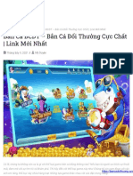 Bắn Cá BCDT - Bắn Cá Đổi Thưởng Cực Chất - Link Mới Nhất