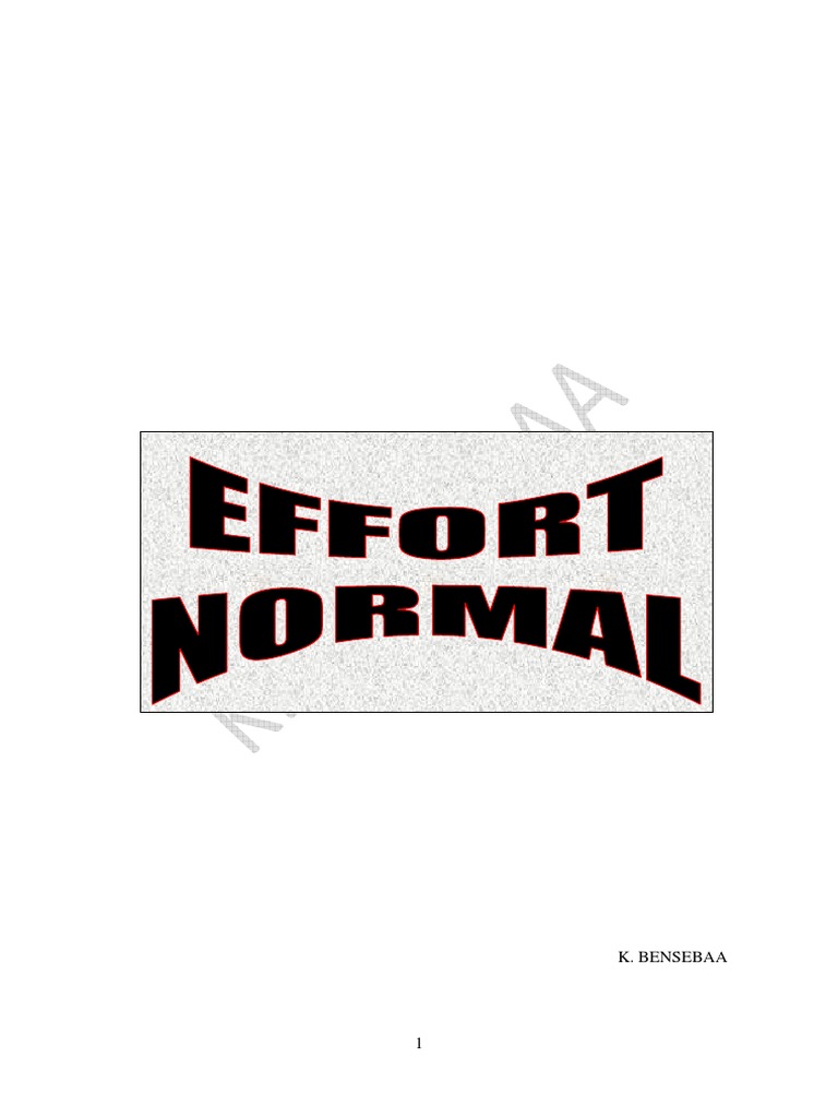 Effort Normal en Résistance des Matériaux | PDF | Déformation plastique ...