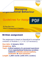 Assignment 1 Guidelines