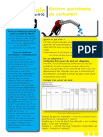 Gestion Quotidienne Du Carburant