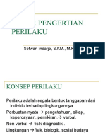 Dasar Pengertian Perilaku