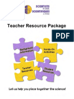 Up in The Air Teacher Resource Package