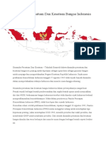 Dinamika Persatuan Dan Kesatuan Bangsa Indonesia