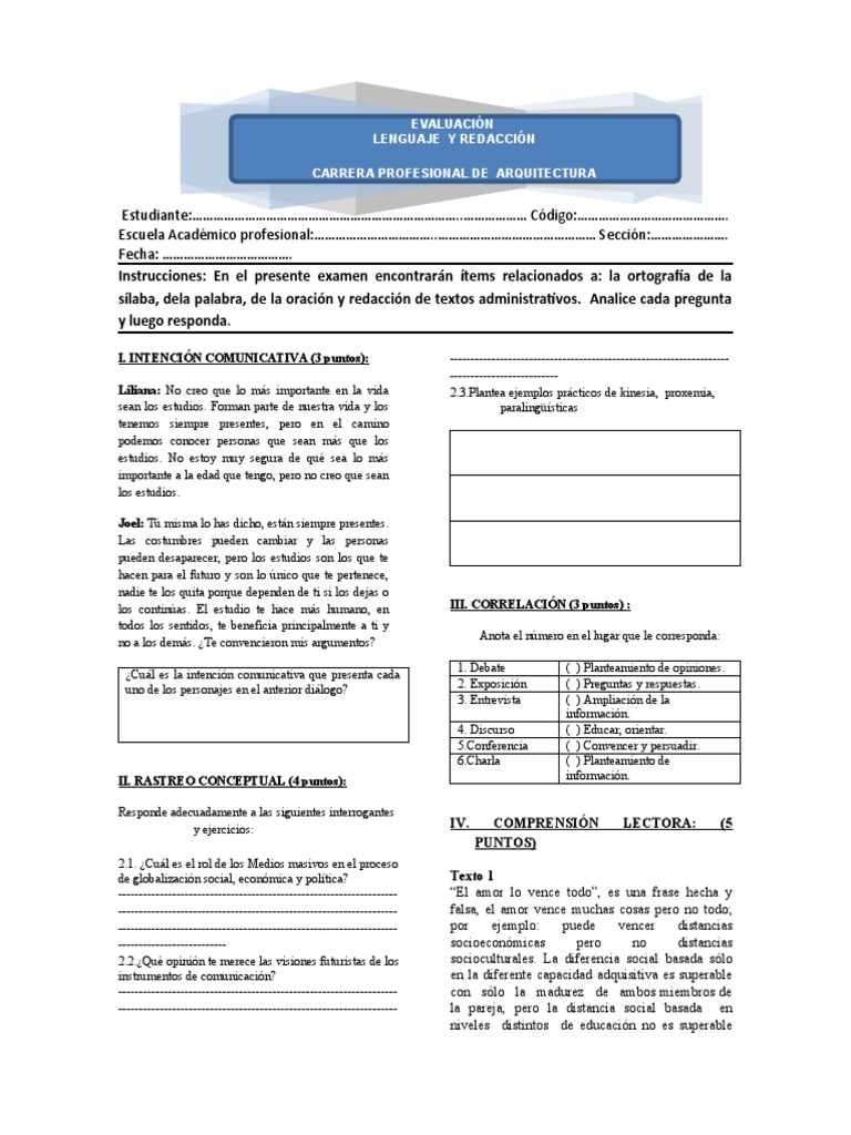EVALUACIÓN | PDF | Crecimiento personal y profesional | Ciencias sociales