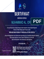 Muhammad Al. Idris: "Menjadi Masyarakat Pancasila Di Era Digital"