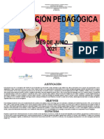 Planeacion Pedagogica Mes de Junio