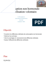 Contraception Non Hormonale Et Stérilisation Volontaire - PPTX 2021