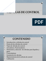 Valvulas de Control Automatizacion