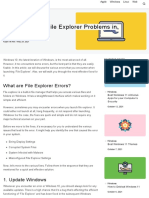 13 Ways To Fix File Explorer Problems in Windows 10 - All Things How