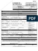 Member'S Change of Information Form (Mcif) : (Last Name, First Name, Name Extension, Middle Name)