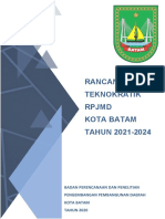 Teknoratik RPJMD Kota Batam 2021-2026